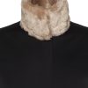 Coataly The Gratefulally detail detail-collar-furr-beige